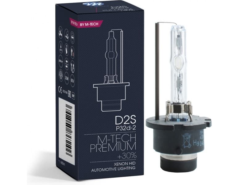 Lemputė M-TECH Xenon D2S, 4300K - D2S-4300-PREM (M-TECH) - Autoera