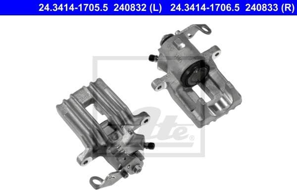 Brake Caliper 24.3414-1706.5