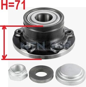 Bearing wheel R14126