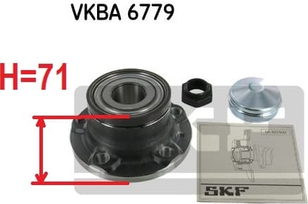 Wheel Bearing Kit VKBA 6779 - image 2