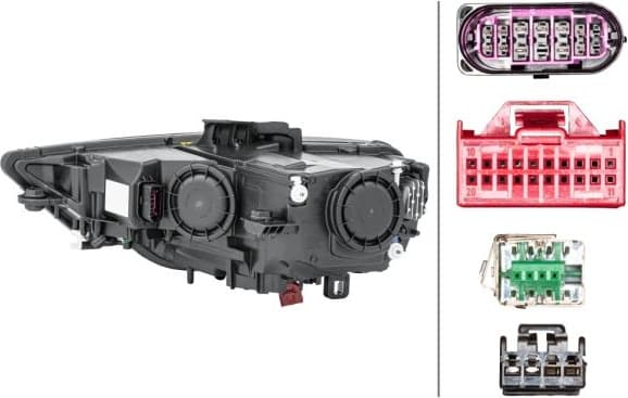 Headlight 1EL010740581 - image 2