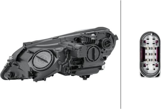 Headlight 1EL010800021 - image 2