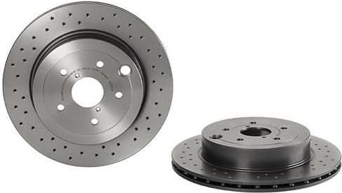 Brake Disc XTRA LINE - Xtra 09.A198.1X