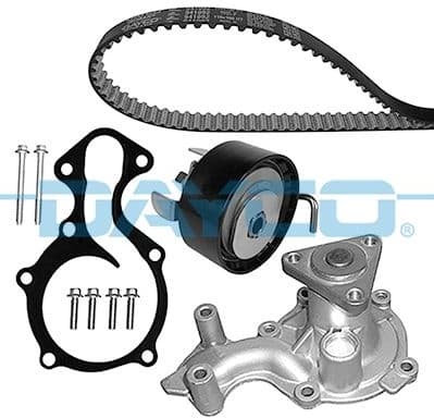 Water Pump & Timing Belt Kit KBIOWP020