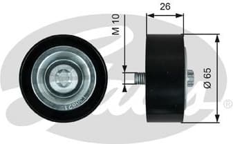Deflection/Guide Pulley, V-ribbed belt DriveAlign™ T36621