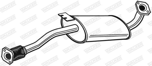 Centre Muffler 22979