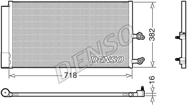 Condenser, air conditioning DCN33014