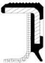 Shaft Seal, crankshaft 20034744B