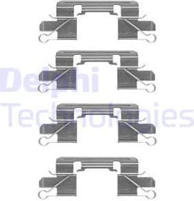 Accessory Kit, disc brake pad LX0528