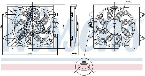 Fan, engine cooling 85921 - image 7