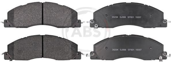 Brake Pad Set, disc brake 35234