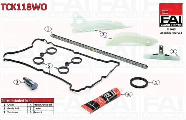 Timing Chain Kit TCK118WO