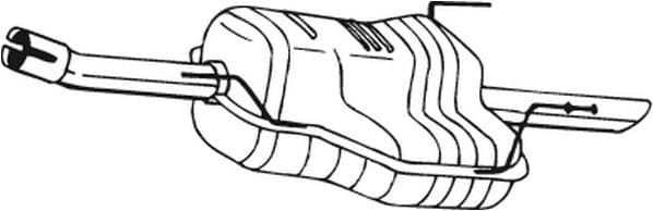 Rear Muffler 185-437