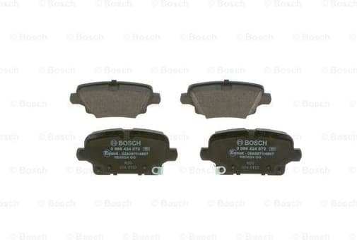 Brake Pad Set, disc brake 0986424872