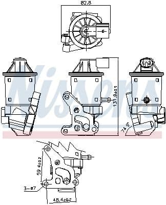 EGR Valve ** FIRST FIT ** 98152 - image 7
