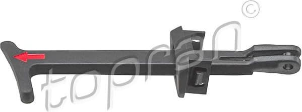 Handle, bonnet release 114 058