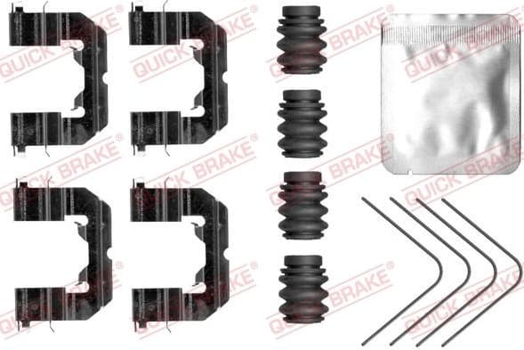 Accessory Kit, disc brake pad 109-0118