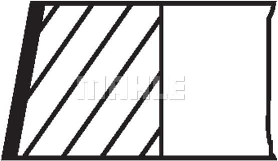 Piston Ring Set 01202N0 - image 2