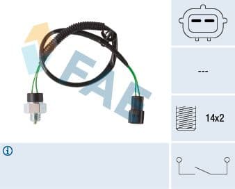 Switch, reverse light 41281