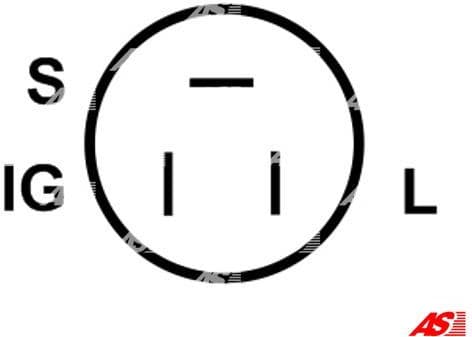 Alternator AS A6100 - image 5