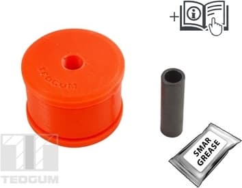 Silentblock rear suspension support TED43948