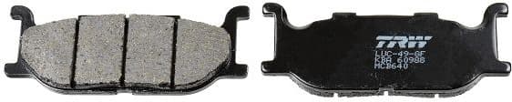 Brake Pad Set, disc brake Organic Allround MCB640