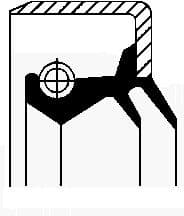 Shaft Seal, differential 01029737B