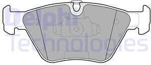 Brake Pad Set, disc brake LP1962