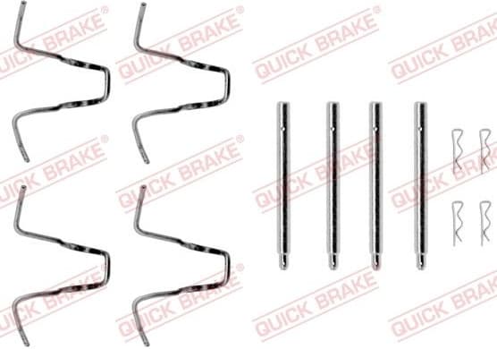 Accessory Kit, disc brake pad 109-1005