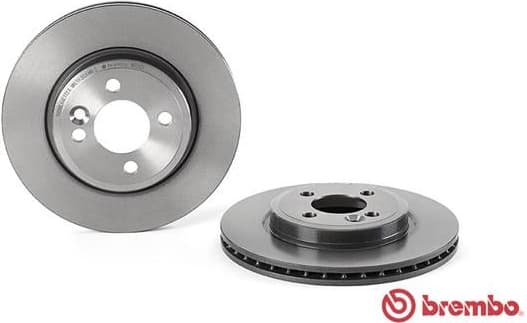 Brake Disc PRIME LINE - UV Coated 09.8655.21