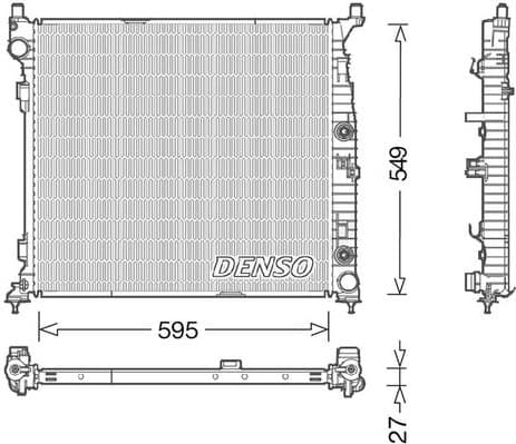 Radiator, engine cooling DRM17055