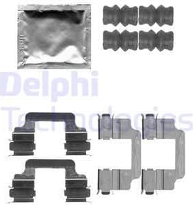 Accessory Kit, disc brake pad LX0509