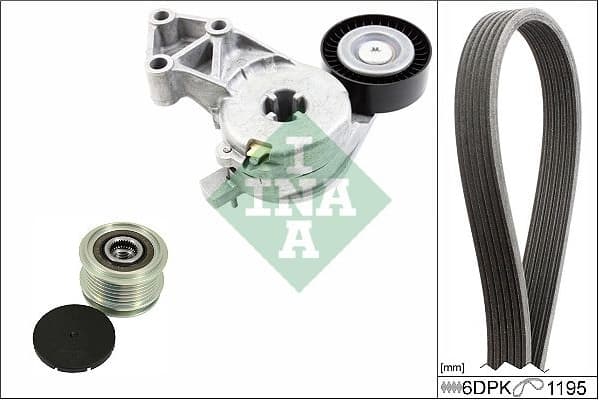 V-ribbed Belt Set 529047020