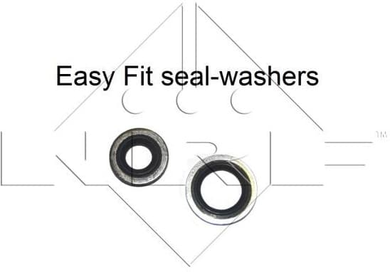 Condenser, air conditioning EASY FIT 350395