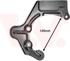 Splash Guard, brake disc 5824372