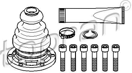 Bellow Kit, drive shaft 103 688
