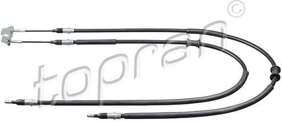 Cable Pull, parking brake 207 374