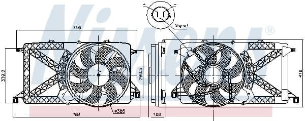 Fan, engine cooling 85827 - image 6