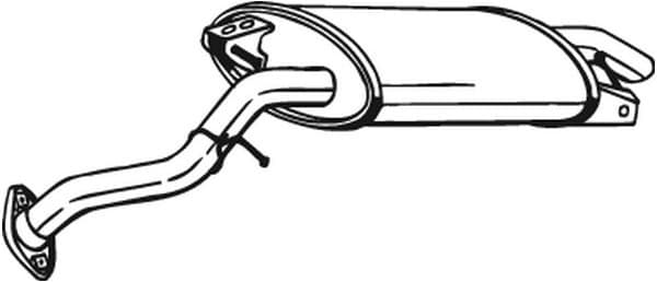 Rear Muffler 228-079