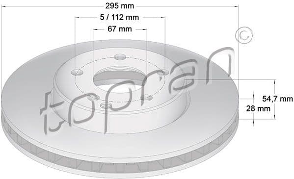 Brake Disc COATED 401 051