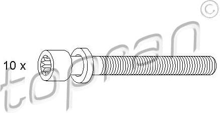 Cylinder Head Bolt Set 109 546