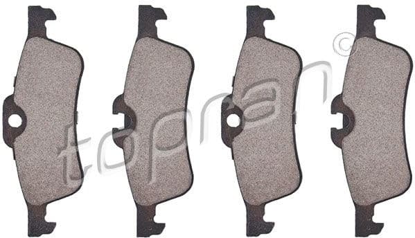 Brake Pad Set, disc brake 501 017