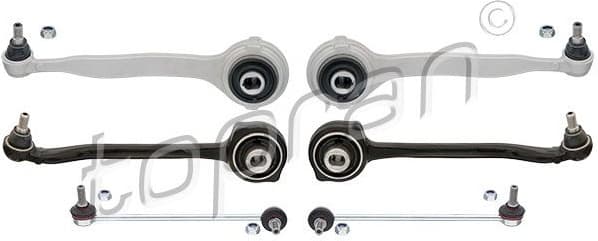 Control/Trailing Arm Kit, wheel suspension 408 426
