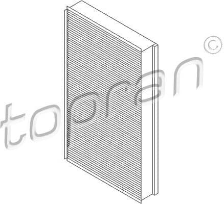 Filter, cabin air 407 736