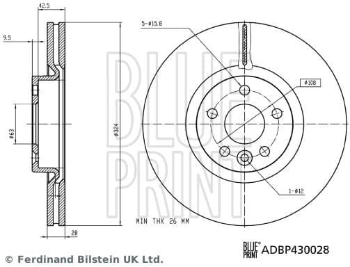 Brake Disc ADBP430028