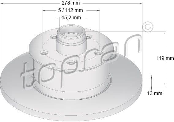 Brake Disc 103 263