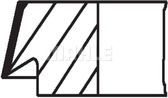 Piston Ring Set 009 81 N0 - image 2