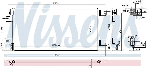 Condenser, air conditioning 940460