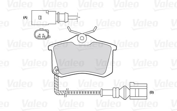 Brake Pad Set, disc brake ESSENTIAL 301180 - image 2