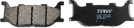 Brake Pad Set, disc brake Organic Allround MCB666